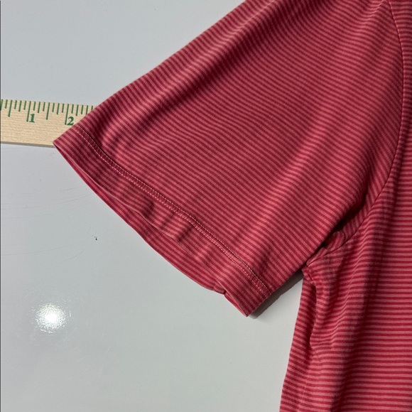 Vineyard Vines Men's Striped Polo in Pink - Picture 6 of 11